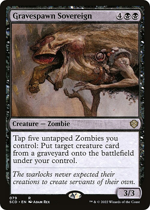 Gravespawn Sovereign Card Front