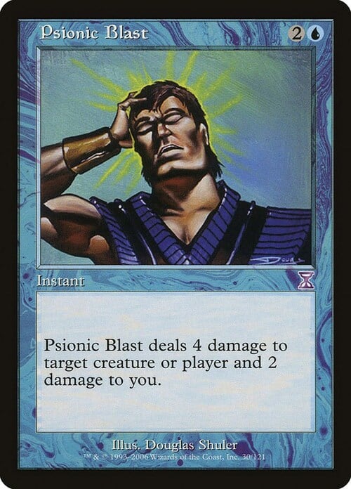Psionic Blast Card Front