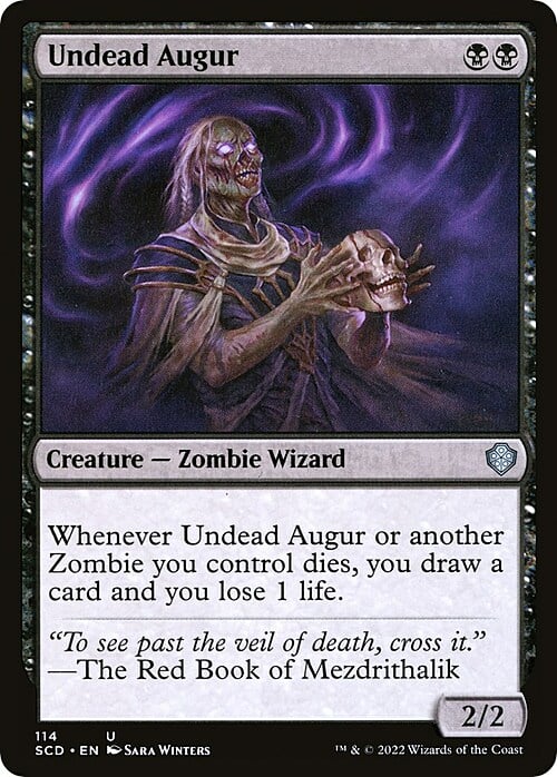 Undead Augur Card Front