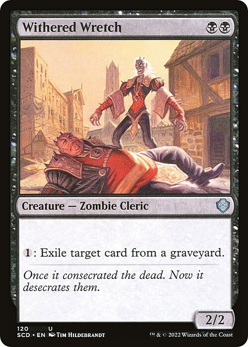 Withered Wretch Card Front