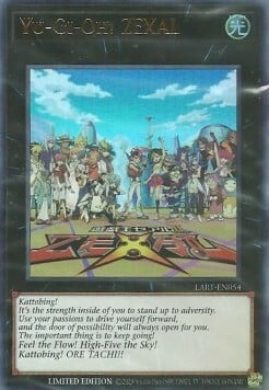 Yu-Gi-Oh! ZEXAL Card Front