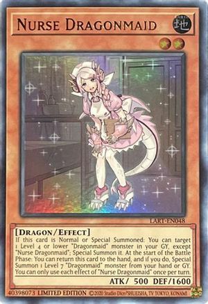 Nurse Dragonmaid Card Front