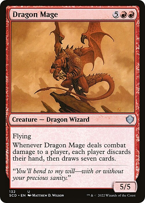 Dragon Mage Card Front