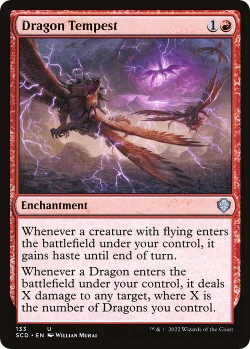 Tempesta Draconica Card Front