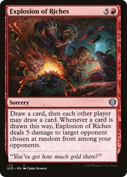 Esplosione di Ricchezze Card Front