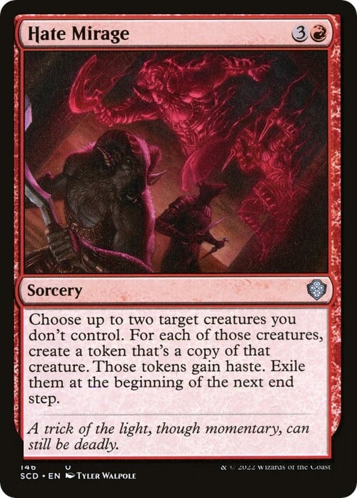 Espejismo de odio Frente