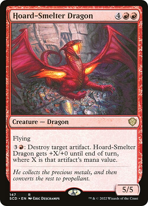 Hoard-Smelter Dragon Card Front