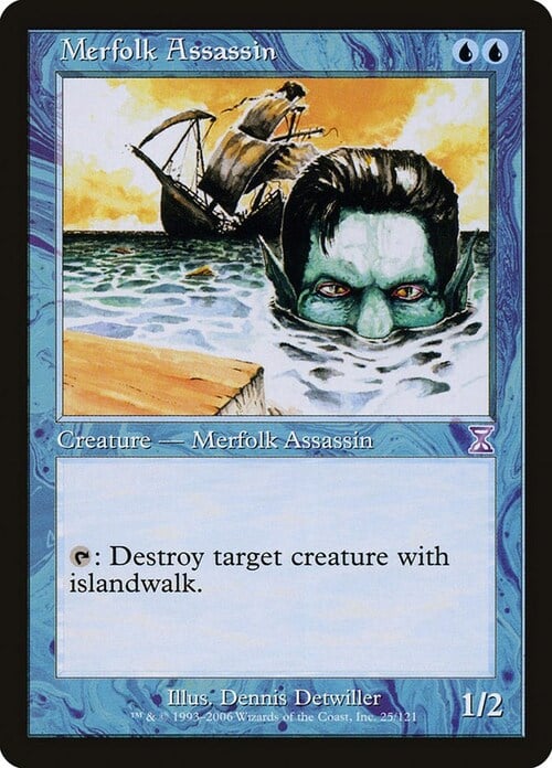 Merfolk Assassin Card Front