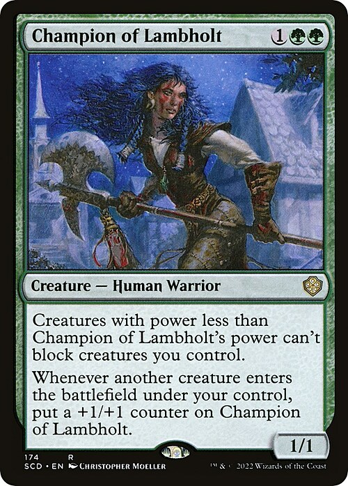 Champion of Lambholt Card Front