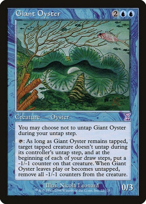Ostrica Gigante Card Front