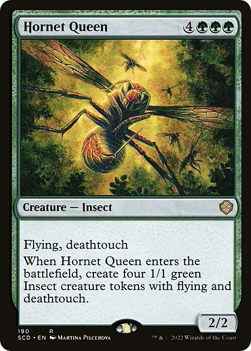 Hornet Queen Card Front
