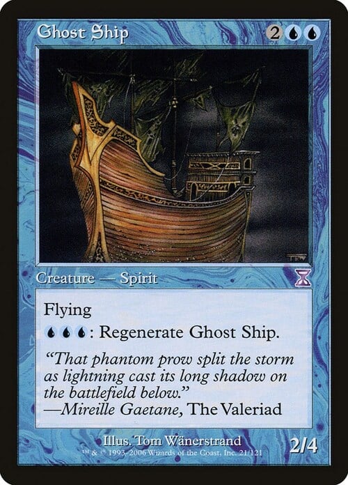 Nave Fantasma Card Front