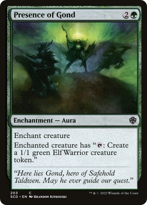 Presenza di Gond Card Front