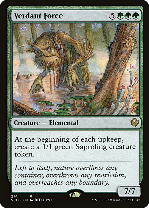 Verdant Force Card Front