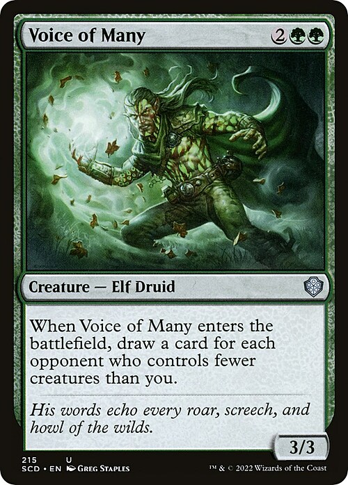 Voice of Many Card Front