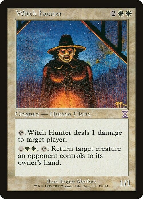 Witch Hunter Card Front