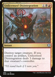 Unlicensed Disintegration 255