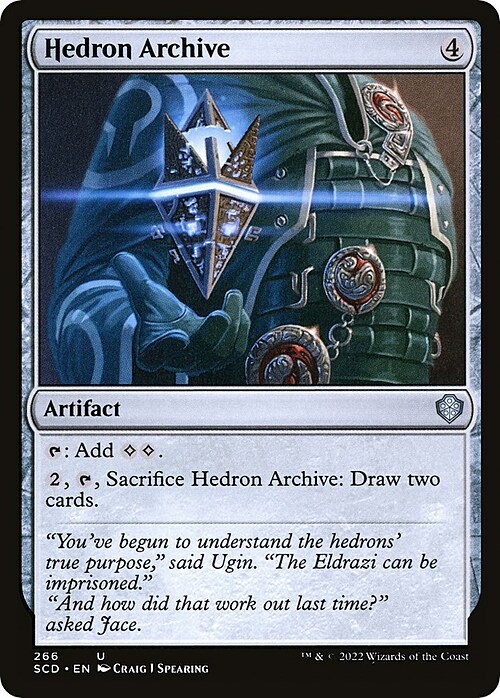 Hedron Archive Card Front