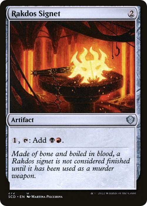 Sigillo Rakdos Card Front