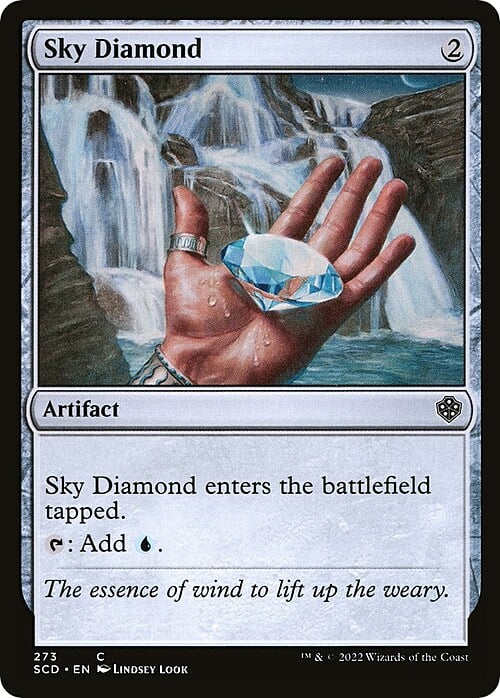 Sky Diamond Card Front