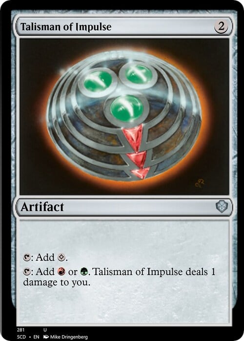 Talismán del impulso Frente