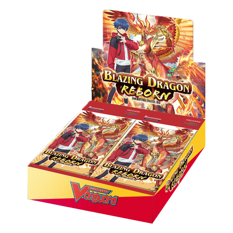 Caja de sobres de Blazing Dragon Reborn