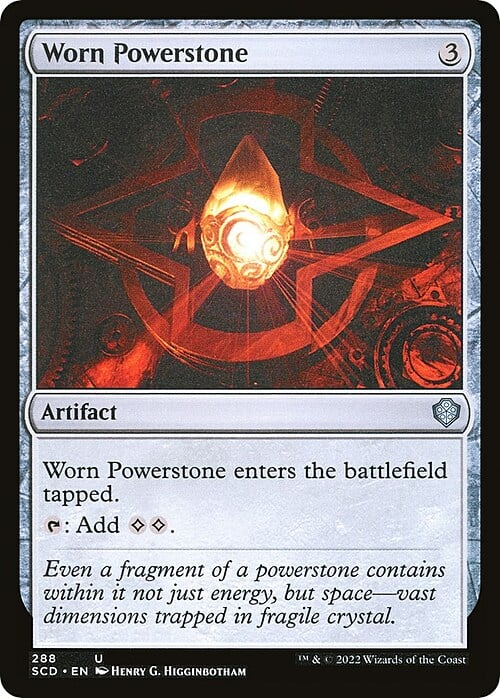 Worn Powerstone Card Front
