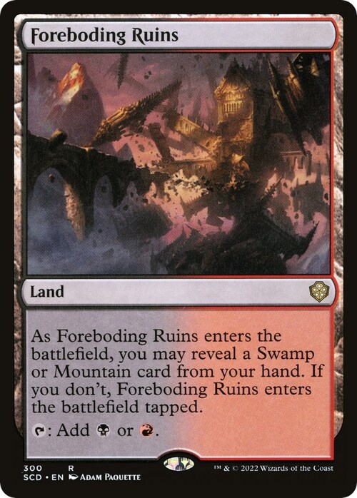 Rovine del Presagio Card Front