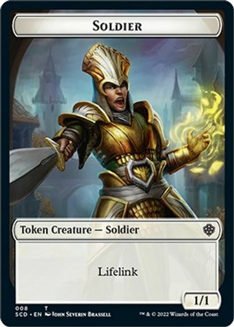 Soldier // Elf Warrior Card Front