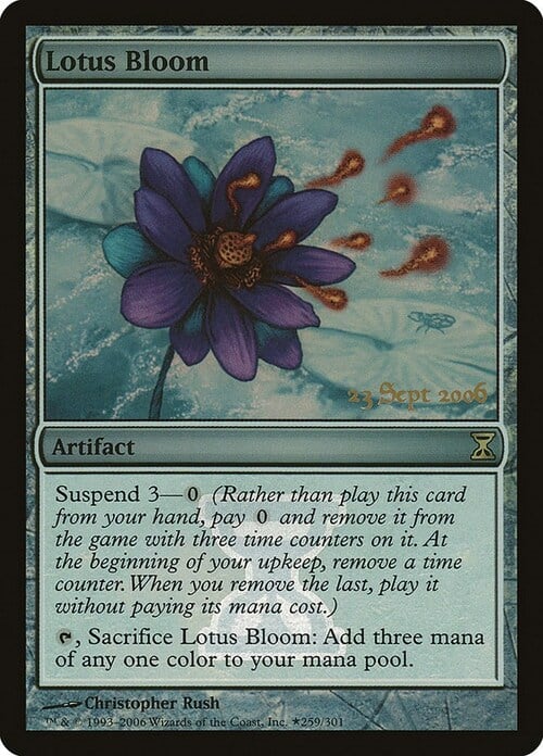 Lotus Bloom Card Front