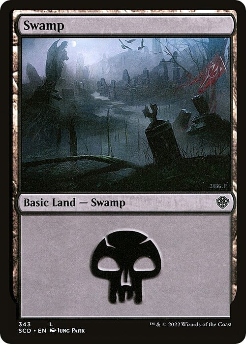 Swamp Card Front