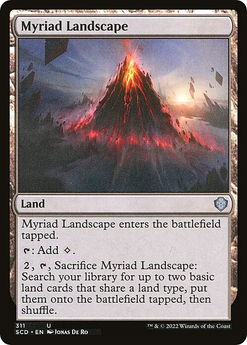 Myriad Landscape Card Front