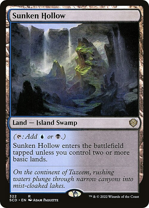 Sunken Hollow Card Front