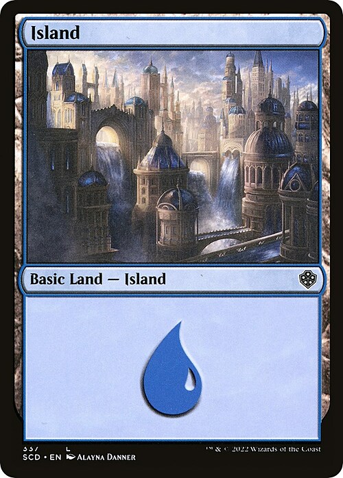 Island Card Front