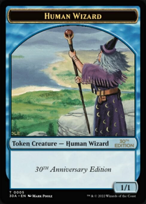 Human Wizard Card Front