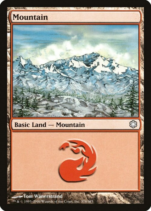 Mountain Card Front