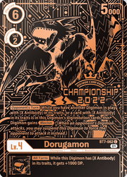 Dorugamon · Championship 2022 BT7-062