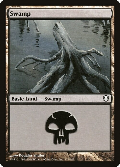 Swamp Card Front