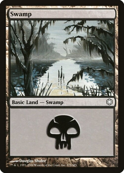 Swamp Card Front