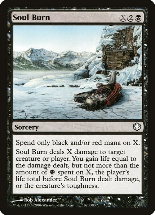 Soul Burn Card Front