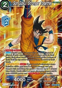 Son Goku, Stronger Together Card Front