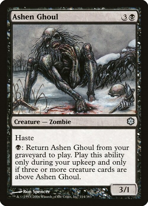 Ashen Ghoul Card Front