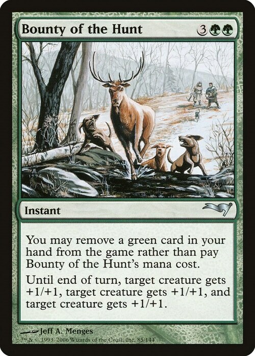 Bounty of the Hunt Card Front