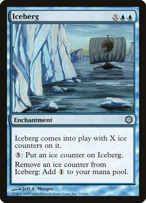 Iceberg Card Front