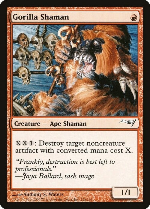 Gorilla Shaman Card Front