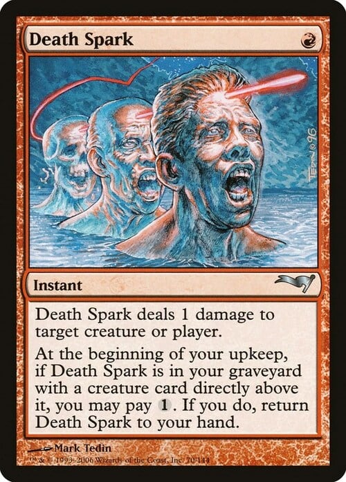 Death Spark Card Front