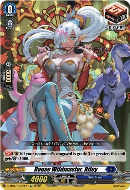 Rouse Wildmaster, Riley [D Format] Card Front