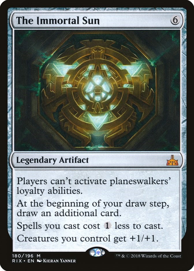 The Immortal Sun Rivals of Ixalan | Magic | CardTrader