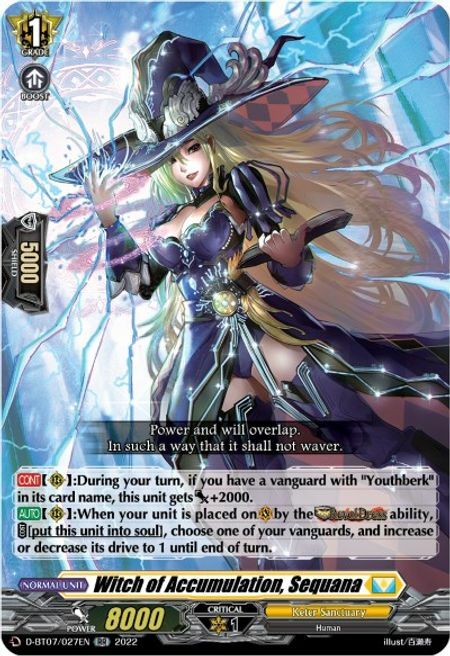 Witch of Accumulation, Sequana [D Format] Frente