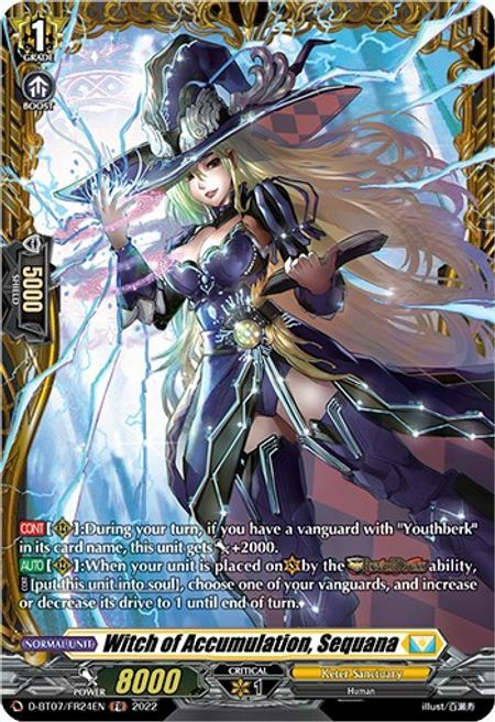 Witch of Accumulation, Sequana [D Format] Frente
